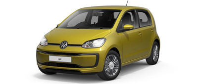 Volkswagen Up! Honey Yellow Metallic