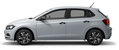 Volkswagen New Polo White Silver Metallic
